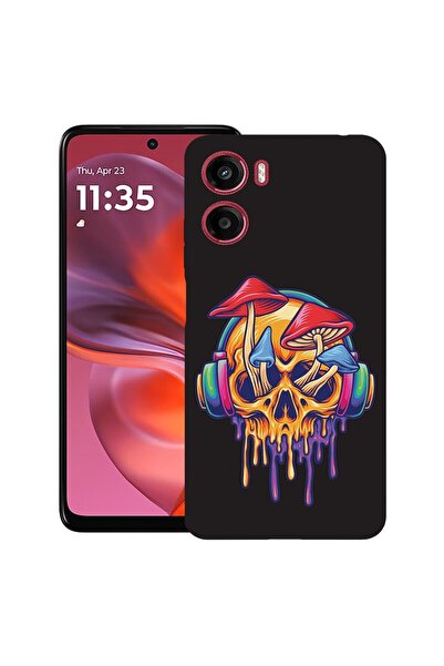 bestcase ¬Æ Husa pentru Motorola Moto G05, Skull Mushroom, Slim Silicon 0.8MM...