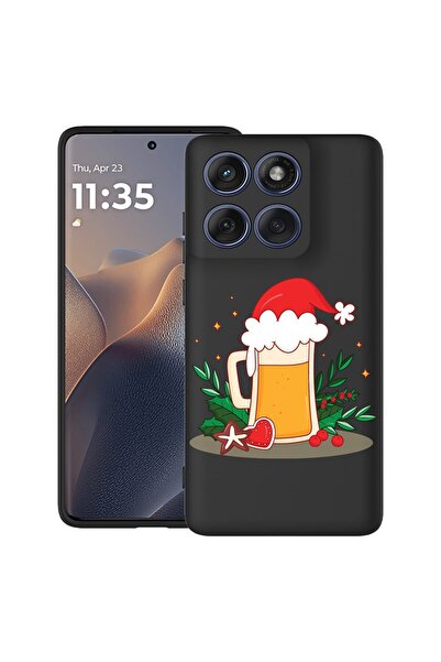 bestcase Θήκη για Poco X6 5G με σχέδιο Χριστουγεννιάτικης Μπύρας, TPU Ματ Εξα...