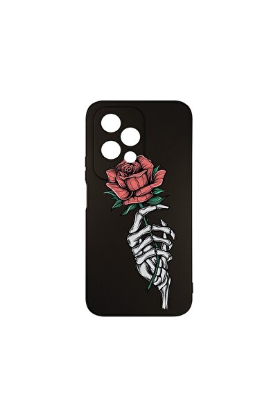 bestcase ¬Æ Husa Premium Silicon, Compatibila Cu Honor 200 Lite, Rose In Skel...