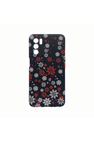 bestcase Силиконов калъф, съвместим с Oppo A16s, Снежен, Устойчив на износван...