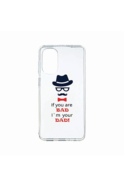 bestcase Θήκη σιλικόνης, Συμβατή με Motorola Moto G62 5G, Bad Dad, Ανθεκτική ...