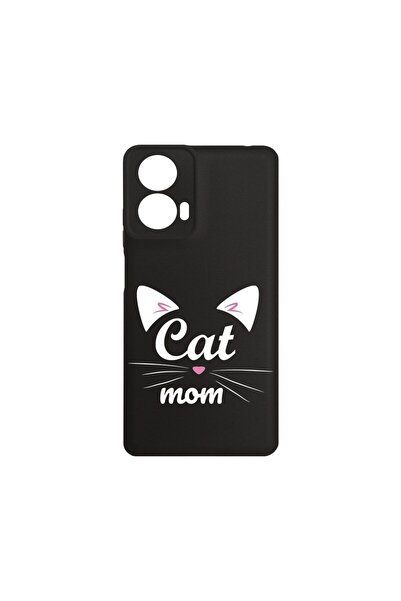 bestcase ¬Æ Husa Slim Silicon pentru Motorola Moto G24 / G24 Power, Cat Mom, ...