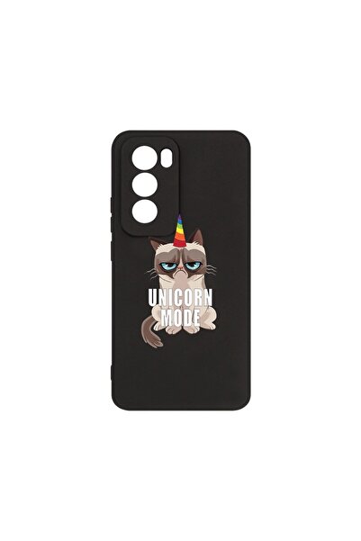 bestcase ¬Æ Husa Premium Silicon, Compatibila Cu OPPO Reno12 Pro, Grumpy Unic...