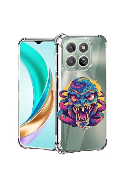 bestcase Съвместим калъф за Honor X8C, Удароустойчив 1.5ММ, Цветове на мечтит...
