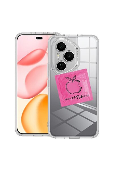 bestcase ¬Æ Husa Clear Silicon pentru Honor 400 Pro, Apple taste pink, 203642...