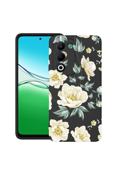 bestcase ¬Æ Husa pentru OPPO A5 din Silicon Ultra Slim cu Design Flowers, 204...
