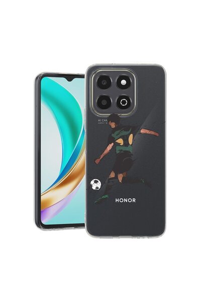 bestcase Θήκη για Honor X6b, BestCase® Διαφανής Σιλικόνη 2MM, Ποδόσφαιρο, Αντ...