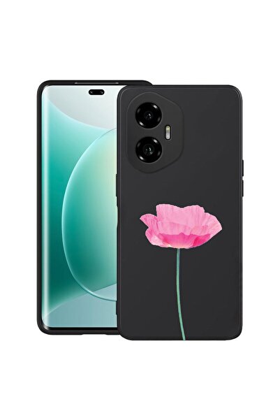 bestcase Θήκη για Honor 300 με σχέδιο τριαντάφυλλο - Παστέλ Ροζ, TPU Ματ Εξαι...