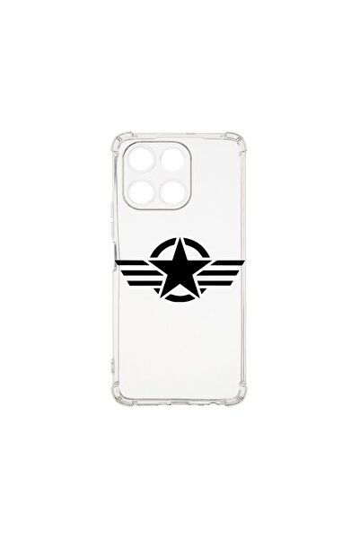 bestcase ¬Æ Husa pentru Honor 200 Smart, Anti Shock 1.5MM, U.S. Army Star, Re...