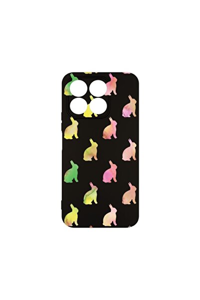 bestcase Husa BestCase® Silicon Premium, Compatibilă cu Honor X8B, Cool Rabbi...