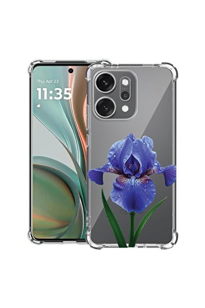 bestcase ¬Æ Husa Anti Shock Compatibila cu OPPO Reno14, Floral - Iris, 205205...