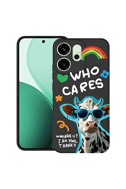 bestcase ¬Æ Husa TPU Ultra Slim Compatibil cu OPPO A5x, cu Design Cool Cow - ...