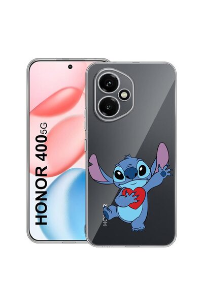 bestcase Διαφανής Θήκη Σιλικόνης για Honor 400, Love Stitch, 2036423 T 1889