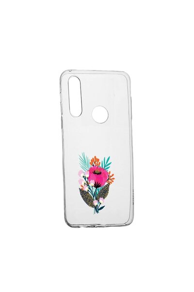bestcase Husa Flowers, pentru Motorola Moto G8, rezistenta la uzura, anti-alu...