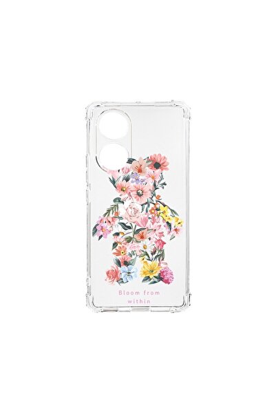 bestcase Husa Αντικραδασμική 1.5MM, συμβατή με OPPO A18, Αρκουδάκι που ανθίζε...