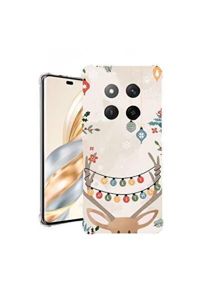 bestcase ¬Æ Husa pentru Honor Magic7 Lite, Anti Shock 1.5MM, Xmas Reindeer, P...