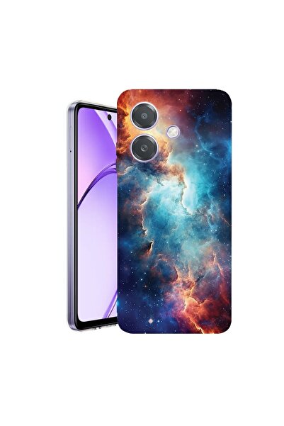 bestcase Husa pentru OPPO A40 / A40M, BestCase¬Æ Clear Silicon 2MM, Galaxies,...
