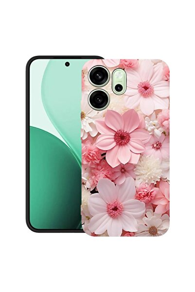 bestcase ¬Æ Husa TPU Ultra Slim Compatibil cu OPPO A5x, cu Design Pink And Wh...