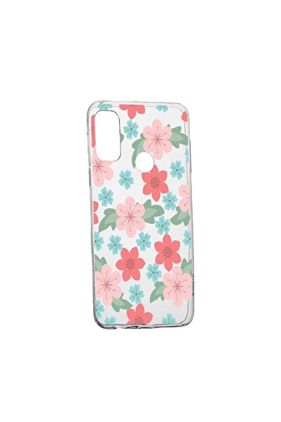 bestcase Husa Silicon Flowers, Pastel colors, Compatibila Cu Motorola Moto E4...