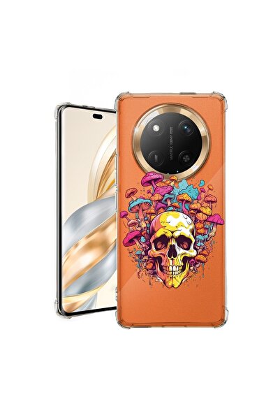 bestcase Калъф за Honor Magic7 Lite, Удароустойчив 1.5ММ, Цветове на мечта - ...