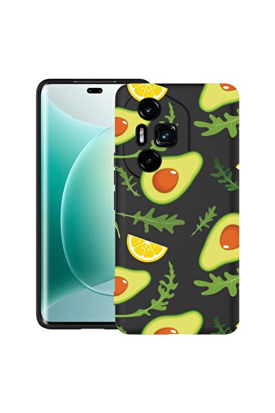 bestcase Θήκη για Honor 300 Pro / 300 Ultra με σχέδιο αβοκάντο, TPU Ματ Εξαιρ...