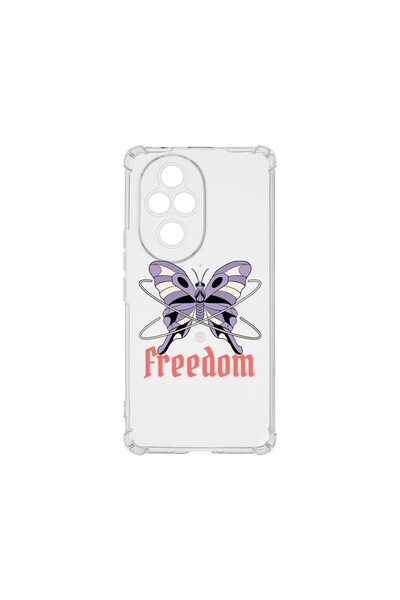 bestcase Husă Antișoc 1.5MM, compatibilă cu Honor 200 Pro, Freedom - Butterfl...