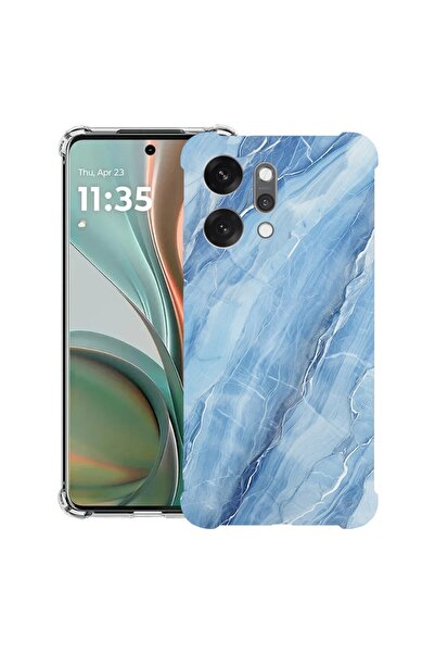 bestcase ¬Æ Husa Anti Shock pentru OPPO Reno14 5G cu Design Blue Marble, 2052...