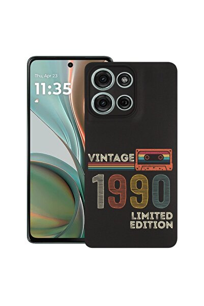 bestcase ¬Æ Slim Silicone Case for Motorola Moto G75, Limited Edition 1990 - ...