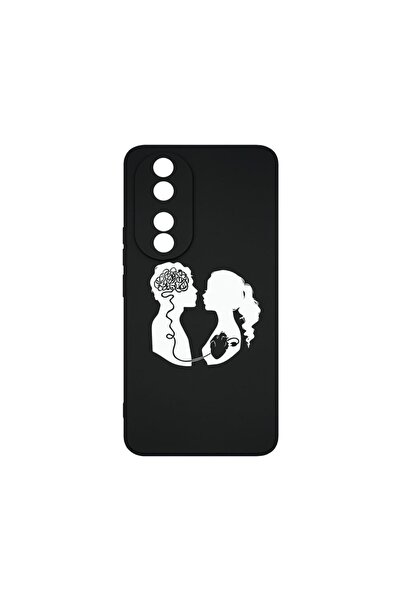 bestcase Husa BestCase® Silicon Lichid Premium, Compatibilă cu Honor 90, Love...