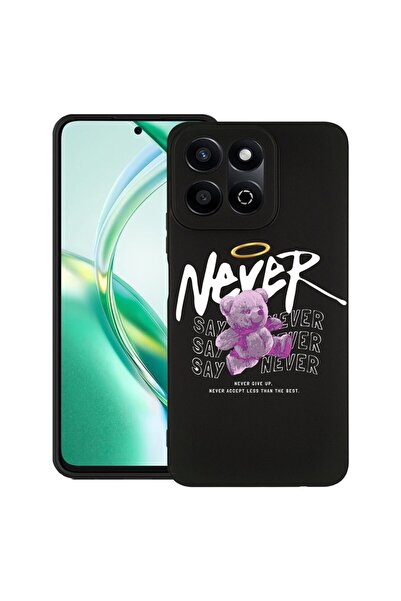 bestcase ¬Æ Husa pentru Honor 200 Smart, Slim Silicon, Teddy Bear - never say...