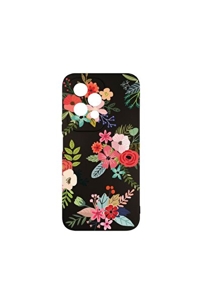 bestcase ¬Æ Husa Premium Silicon, Compatibila Cu Honor 200 Lite, Flowers, SLI...