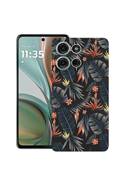 bestcase Υπέρλεπτη Θήκη TPU Συμβατή με Motorola Edge 60 Neo, με Σχέδιο Τροπικ...