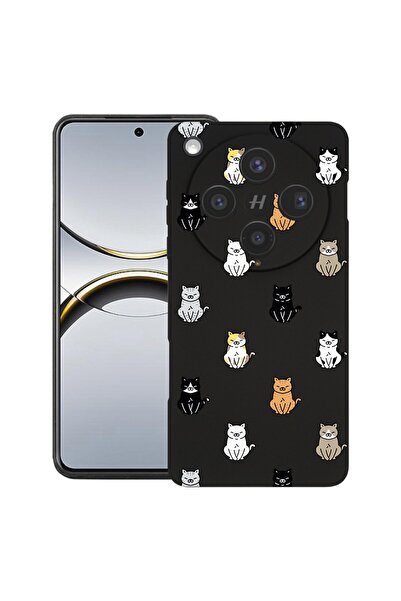 bestcase ¬Æ Husa Premium Silicone Compatibila cu OPPO Find X8, cu Design Cat ...