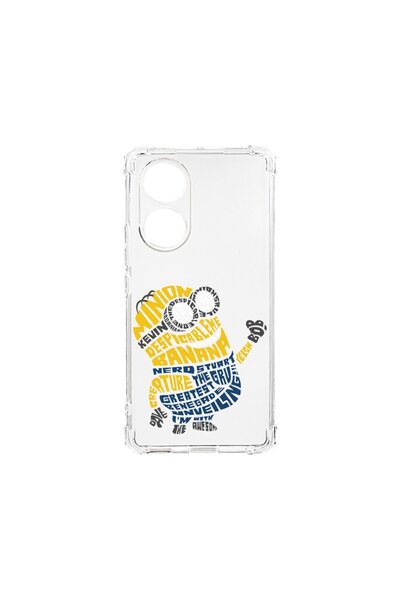 bestcase Husa Antișoc 1.5MM, compatibilă cu OPPO A38, Calligraphy Minion, Teh...