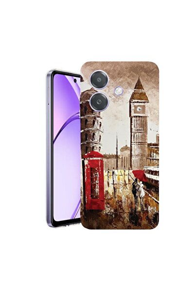 bestcase Husa pentru OPPO A40 / A40M, BestCase¬Æ Clear Silicon 2MM, London, A...