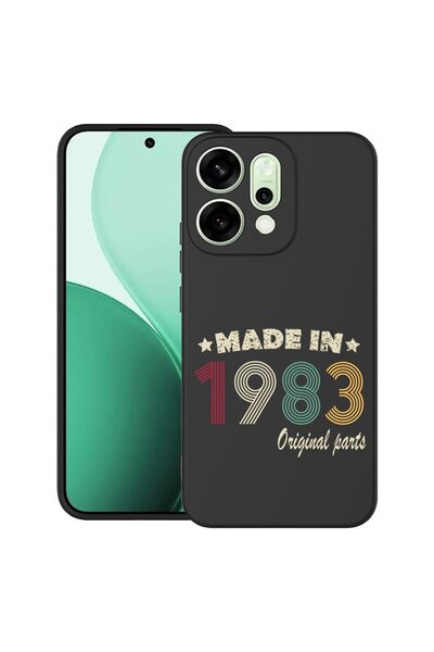bestcase ¬Æ Husa pentru OPPO Reno14 5G cu Design Original Parts 1983, TPU Mat...