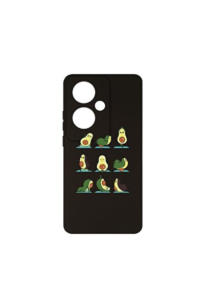 bestcase Θήκη Σιλικόνης Premium, Συμβατή με OPPO Reno 11F, Σχέδιο Αβοκάντο Γι...