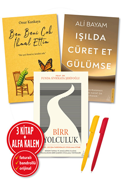 Destek Yayınları Birr Yolculuk-Işılda,Cüret Et,Gülümse-Ben Beni Çok İhmal Ett...