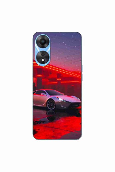 OEM Husa compatibila cu Oppo A78 5G (CPH2483) Silicon Gel Tpu Model Future Car