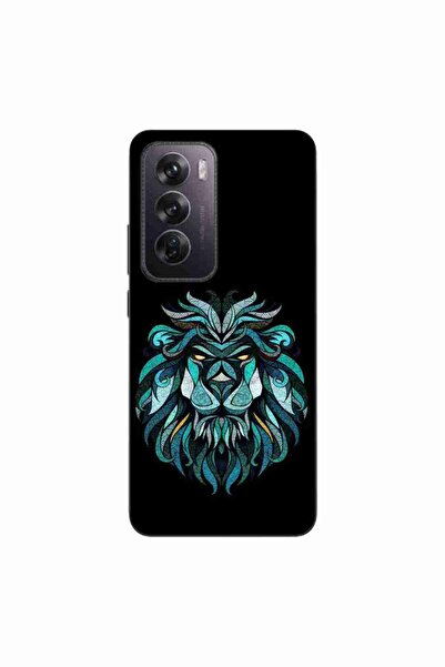 OEM Husa compatibila cu Oppo Reno12 Pro Silicon Gel Tpu Model Abstract Lion