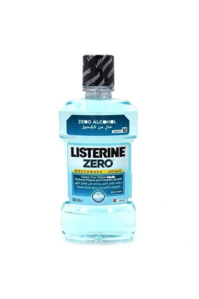 Listerine Mouthwash Zero Alcohol 500ml