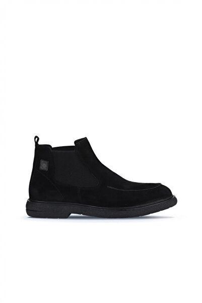 BUENO Black Suede Men's Boots