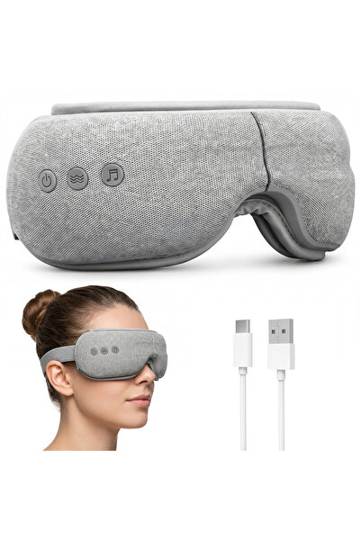 iHunt Aparat de masaj ocular SPA EyeZen Fold, Design pliabil, Compresie intel...