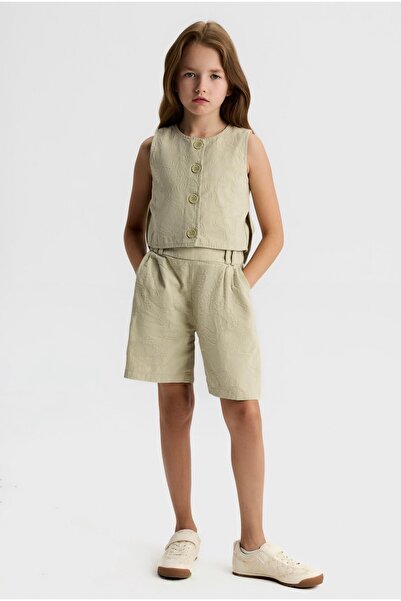 nk kids Girl's Shorts/Vest Set Stylish Holiday Set