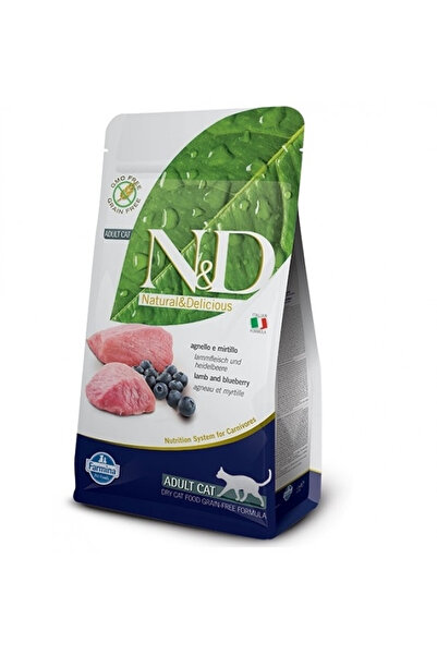 Farmina Natural and Delicious Lamb&Blueberry Adult Cat 300g ( 2 pcs )