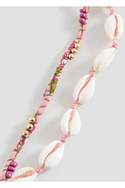 MANGO Kids 2'li deniz kabuğu kolye seti