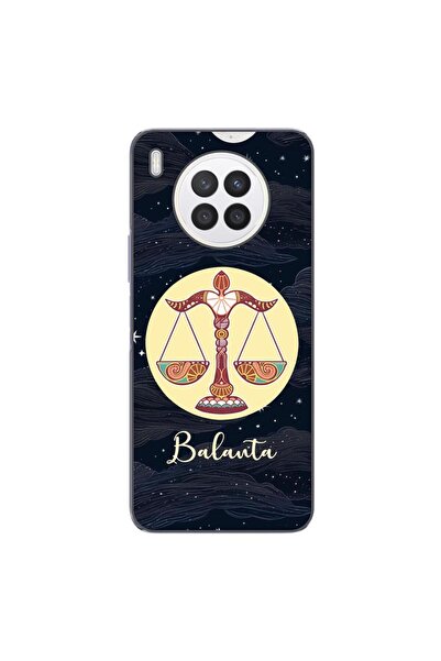 OEM Θήκη συμβατή με Huawei Nova 8i Σιλικόνης Gel TPU με σχέδιο Ωροσκοπίου Ζυγός