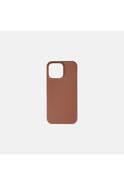 Desa iPhone 15 Pro Max Camel Deri Telefon Kılıfı
