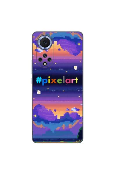 OEM Husa compatibila cu Huawei Nova 9 Silicon Gel Tpu Model Pixel Art Peisaj