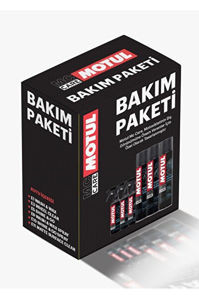Motul MC CARE BAKIM PAKETİ
